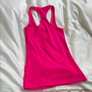 Lululemon Athletica Hot Pink Racerback Tank Top